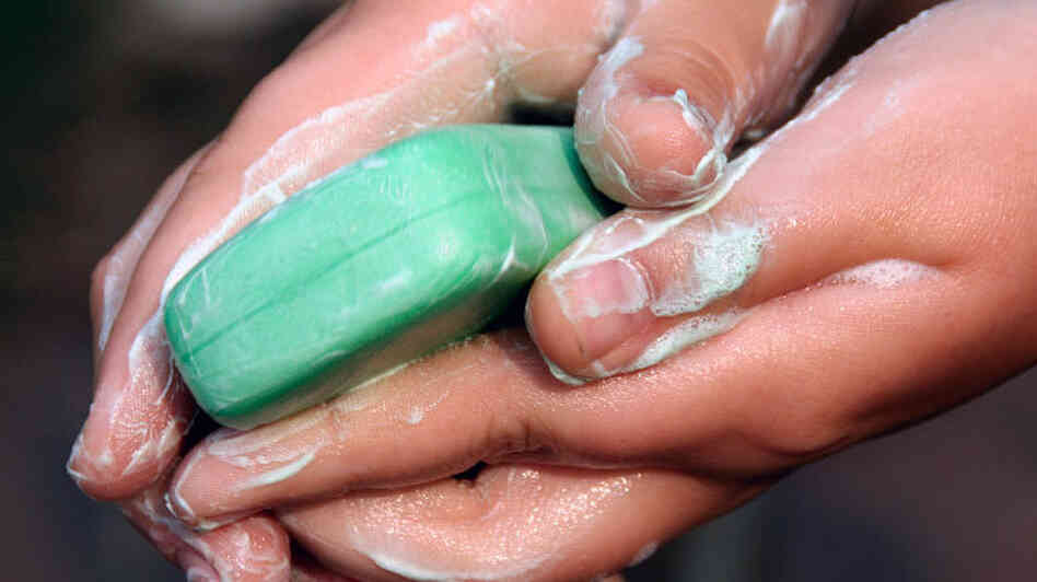 washing hands with soap washing hands with soap
