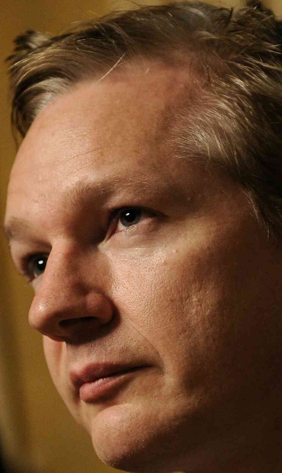 Nov. 4, 2010, file photo of WikiLeaks founder Julian Assange. Nov. 4, 2010, file photo of WikiLeaks founder Julian Assange.