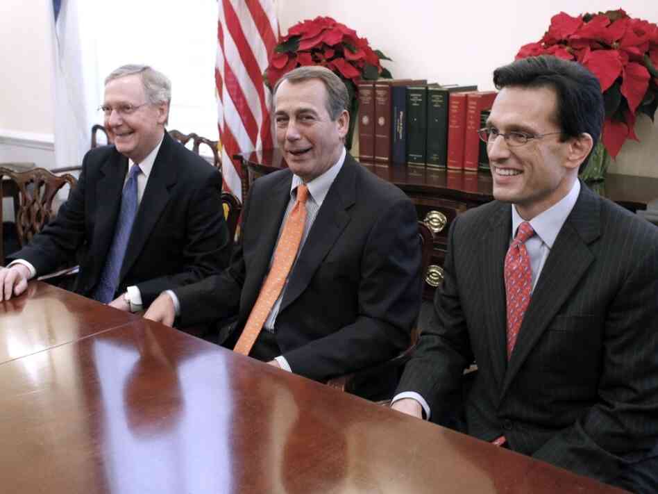 John Boehner, Mitch McConnell, Eric Cantor John Boehner, Mitch McConnell, Eric Cantor