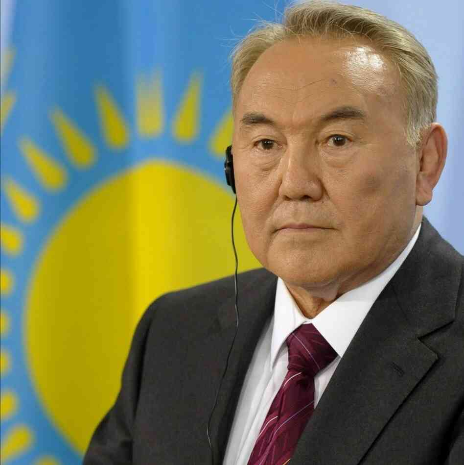 Kazakh President Nursultan Nazarbayev. Kazakh President Nursultan Nazarbayev.