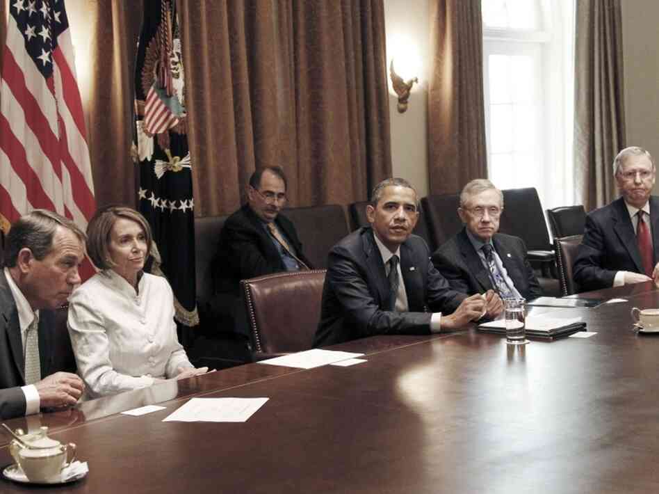 Obama in July 2010 meeting Obama in July 2010 meeting