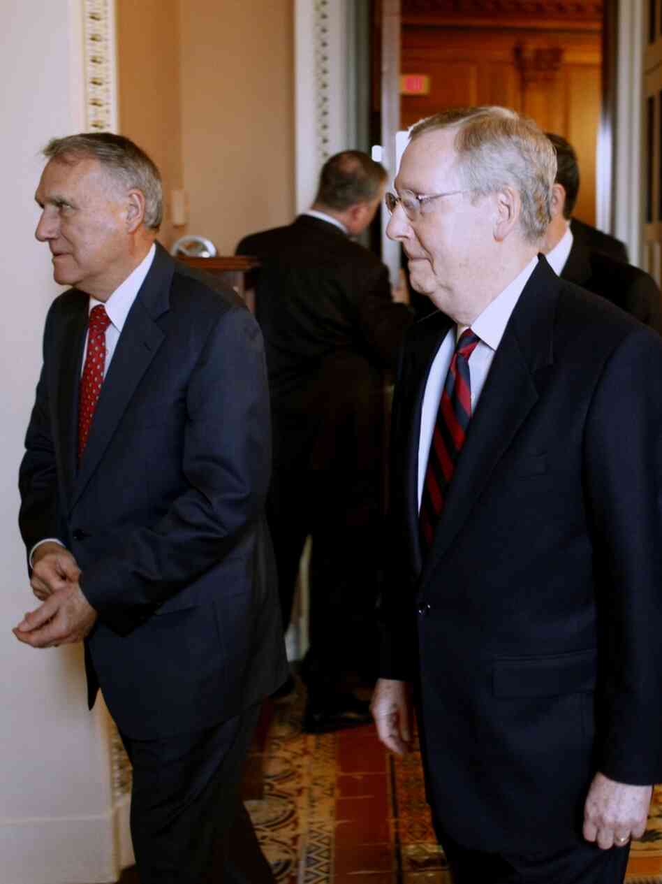 Sens. Mitch McConnell and Jon Kyl Sens. Mitch McConnell and Jon Kyl