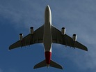 Qantas' Airbus A380 flying Qantas' Airbus A380 flying