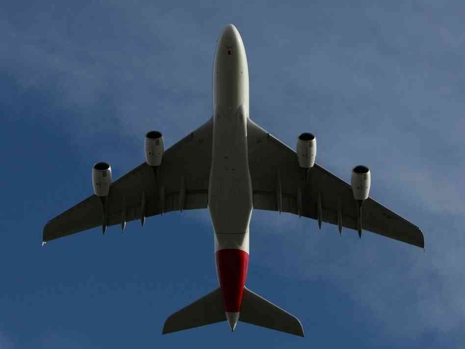 Qantas' Airbus A380 flying Qantas' Airbus A380 flying