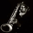 Sonny Rollins on the cover of John Abbott's 'Saxophone Colossus: A Portrait of Sonny Rollins.' Sonny Rollins on the cover of John Abbott's 'Saxophone Colossus: A Portrait of Sonny Rollins.'