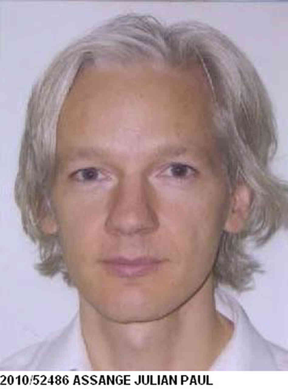 InterPol's photo of WikiLeaks founder Julian Assange. InterPol's photo of WikiLeaks founder Julian Assange.