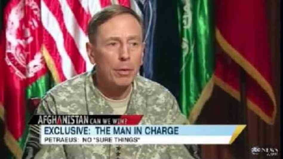 Gen. David Petraeus on 'Good Morning America.' Gen. David Petraeus on 'Good Morning America.'