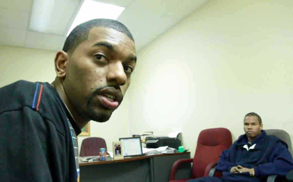Aaaron Neal, a.k.a., A.G. (left) and Steve O, CEOs of the dance group Terrorsquad.