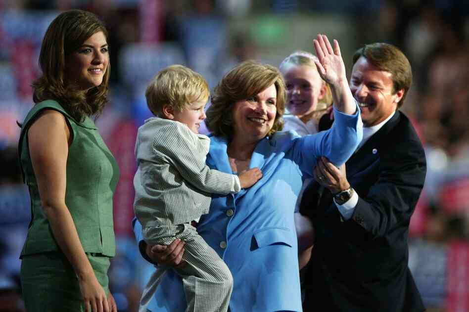 Elizabeth Edwards, born in 1949 in Jacksonville, Fla., died Dec. 7, at her home in Chapel Hill, N.C., after battling cancer. She was 61. Here, she is seen with her daughter Cate, son Jack, daughter Emma, and her husband, Sen. John Edwards, while he was running for vice-president in 2004. 