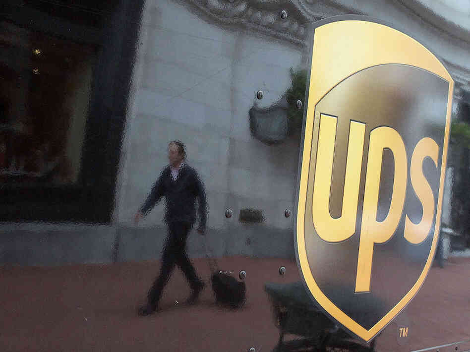 A UPS truck on the streets of San Francisco; Feb. 2, 2010. A UPS truck on the streets of San Francisco; Feb. 2, 2010.