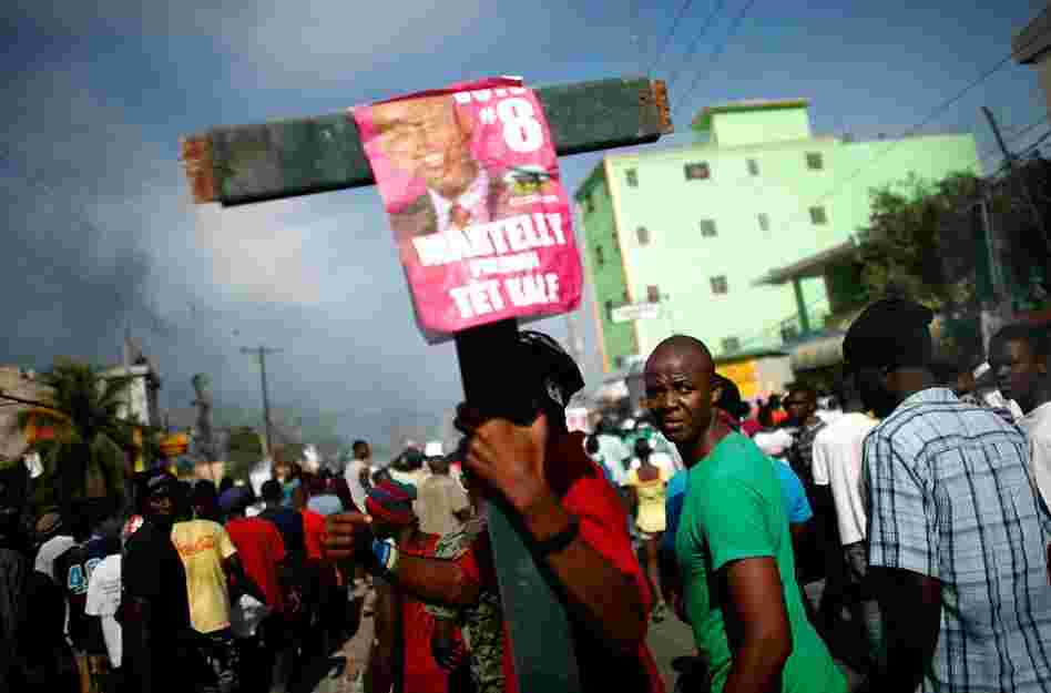 The results were announced Tuesday evening after hours of delays and were questioned both in Haiti and abroad. The post-election unrest means more upheaval in a poor country suffering a cholera epidemic and still recovering from the devastating Jan. 12 earthquake, which killed more than 200,000 people.