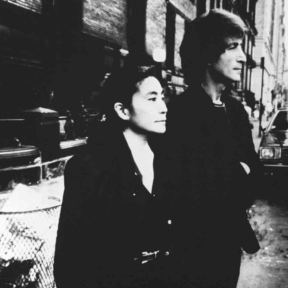 John Lennon (R) and Yoko Ono outside the Dakota Apartments on Nov. 12, 1980. John Lennon (R) and Yoko Ono outside the Dakota Apartments on Nov. 12, 1980.