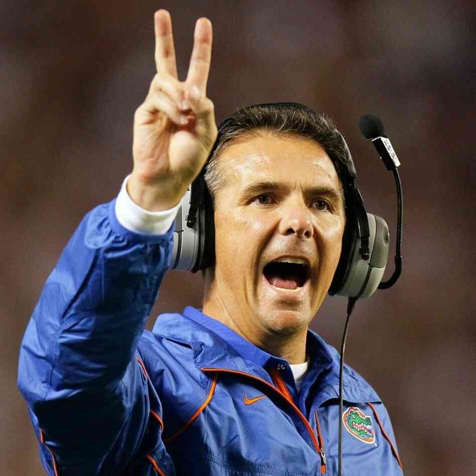 Florida coach Urban Meyer. Florida coach Urban Meyer.