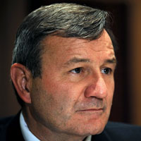 Nov. 16, 2009 file photo of Ambassador Karl Eikenberry, in Kabul.