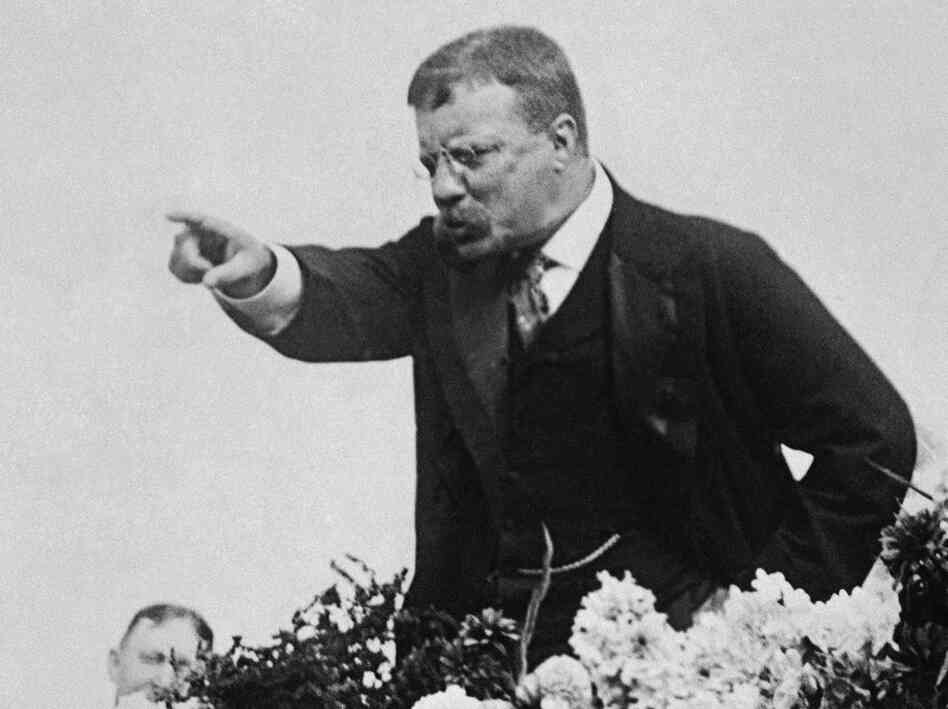 Teddy Roosevelt in 1900. Teddy Roosevelt in 1900.
