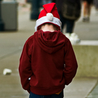 Sad Santa. Sad Santa.