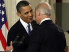 March 23: Vice President Biden famously drops an "F-bomb." March 23: Vice President Biden famously drops an "F-bomb."