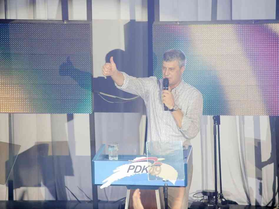 Kosovo Prime Minister Hashim Thaci Kosovo Prime Minister Hashim Thaci