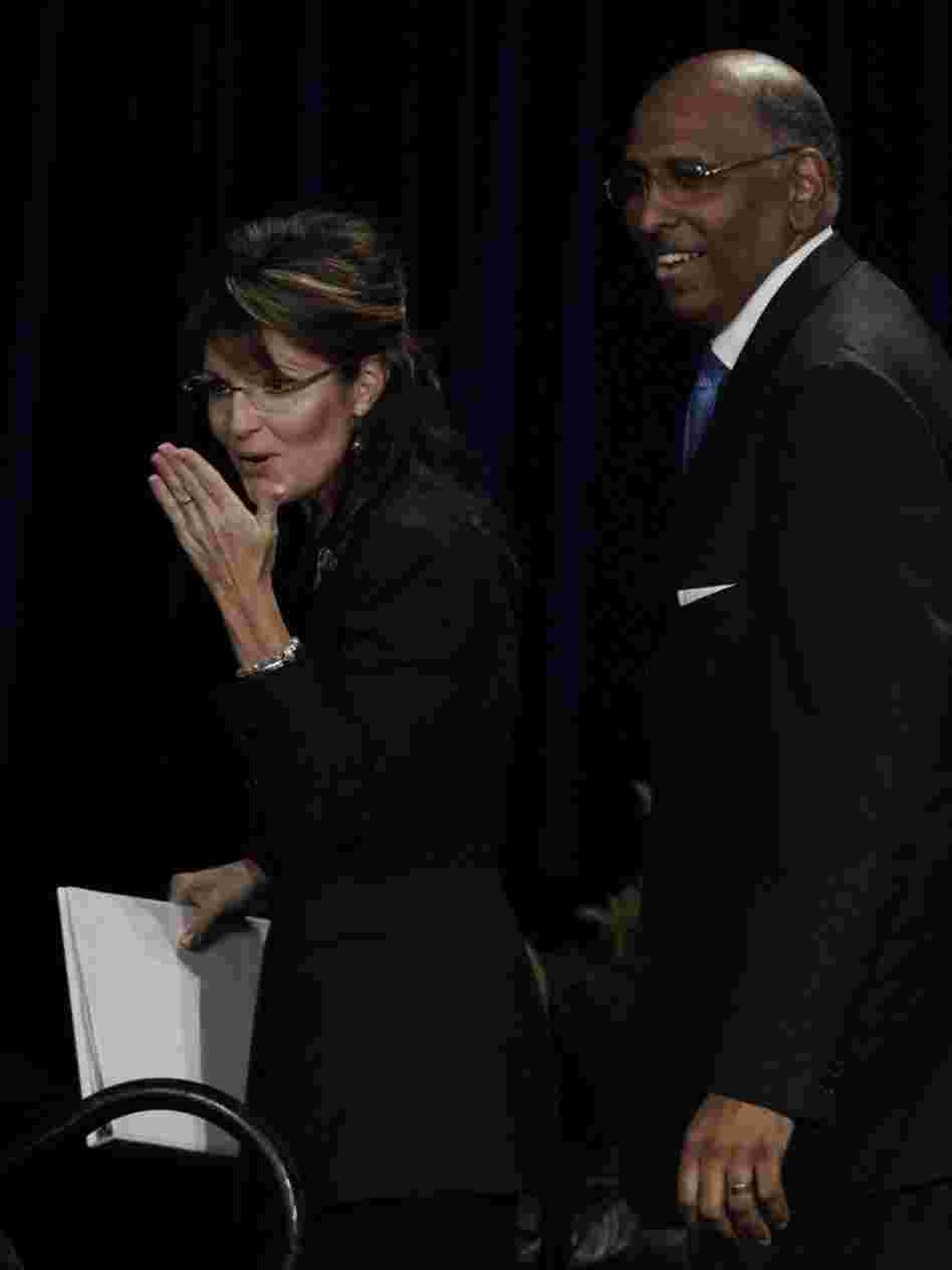 Sarah Palin., Michael Steele Sarah Palin., Michael Steele