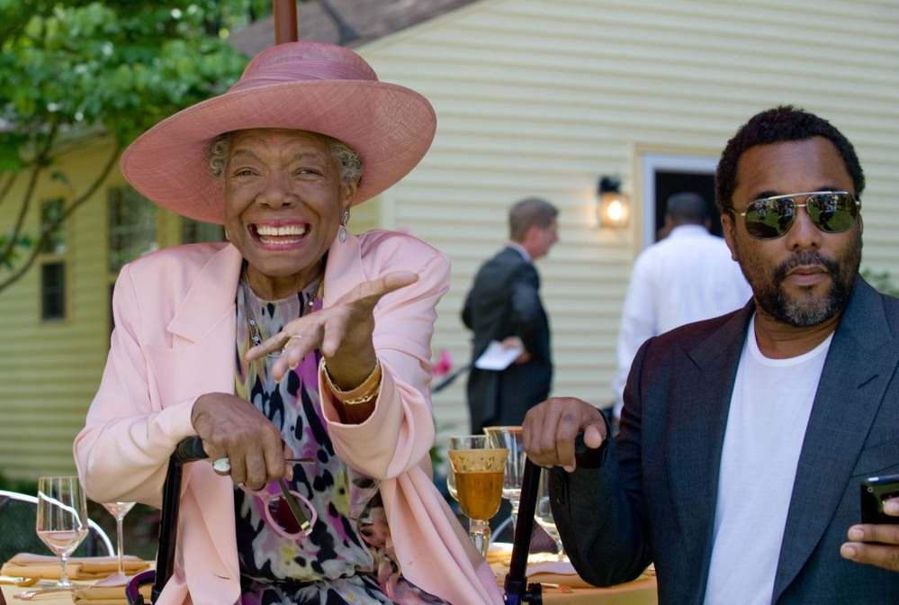 To enjoy meals, slow down and ignore the rules, says poet Maya Angelou. Here, she celebrates her 82nd birthday at her home in Winston-Salem, N.C.