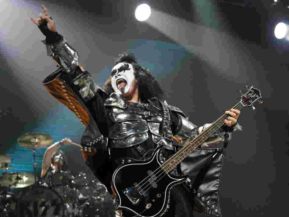 Gene Simmons of KISS during a 2009 concert in Washington, D.C.