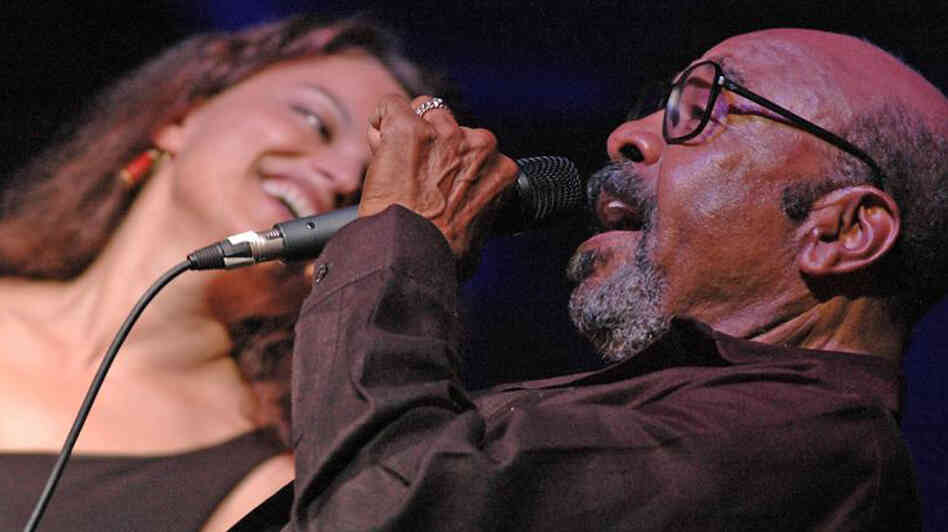 James Moody (right) performs with Roberta Gambarini at the Kennedy Center