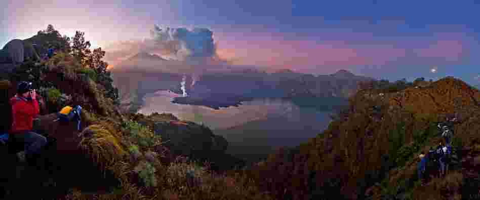 Grand prize winner, nature category: Eruption of Gunung Rinjani