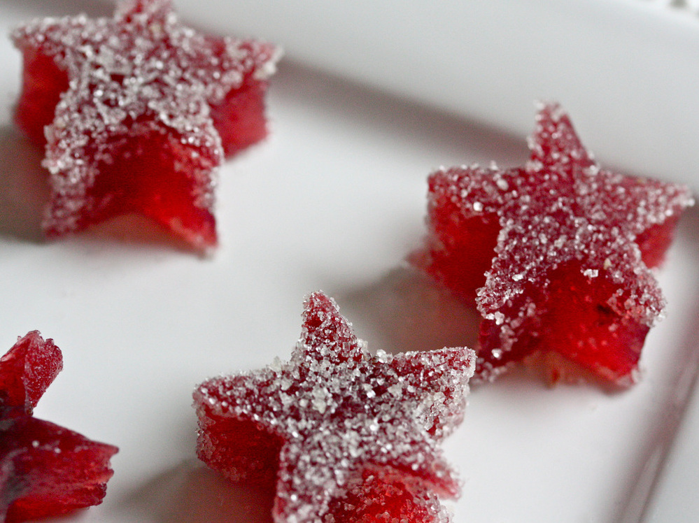 Cranberry Fruit Jellies