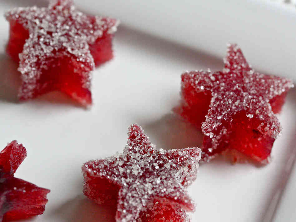 Cranberry Fruit Jellies