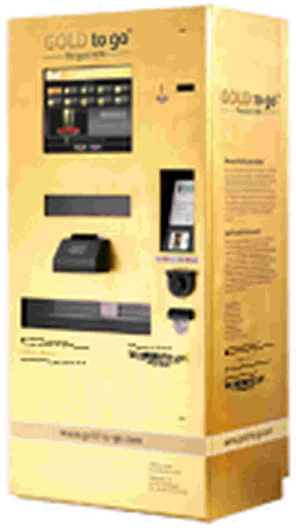 The Gold to Go Vending Machine