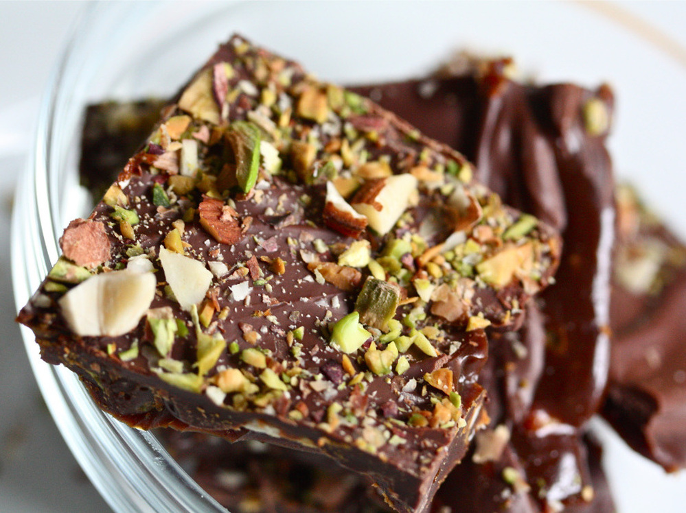 Coffee-Pistachio Toffee