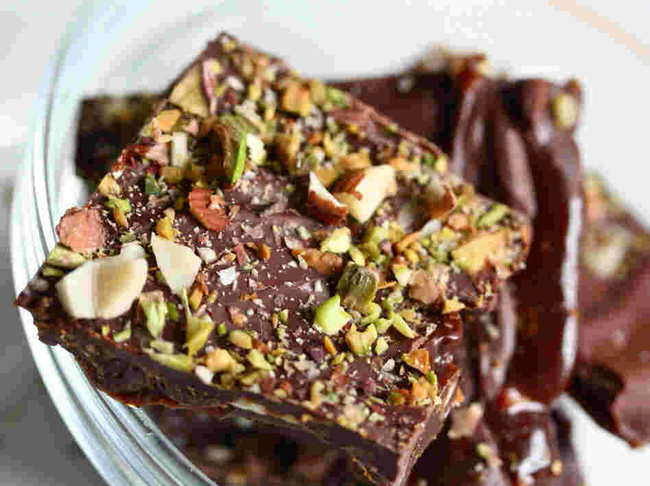 Coffee-Pistachio Toffee