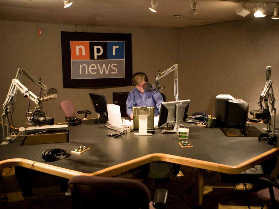 Neal Conan during a Talk of the Nation show. 