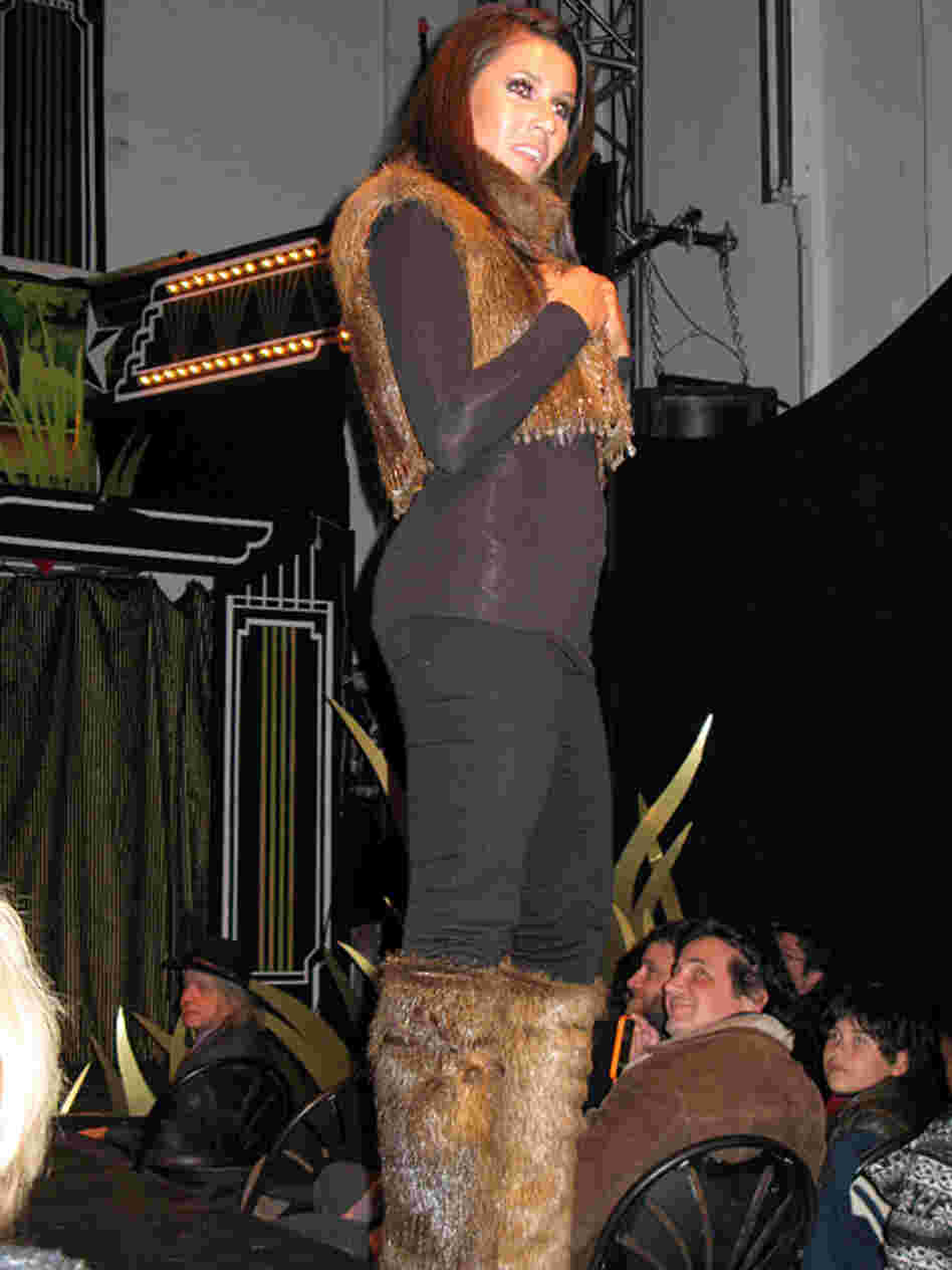 Models wore everything from fur bikinis to fur legwarmers at a Righteous Fur show in Brooklyn last month. Models wore everything from fur bikinis to fur legwarmers at a Righteous Fur show in Brooklyn last month.