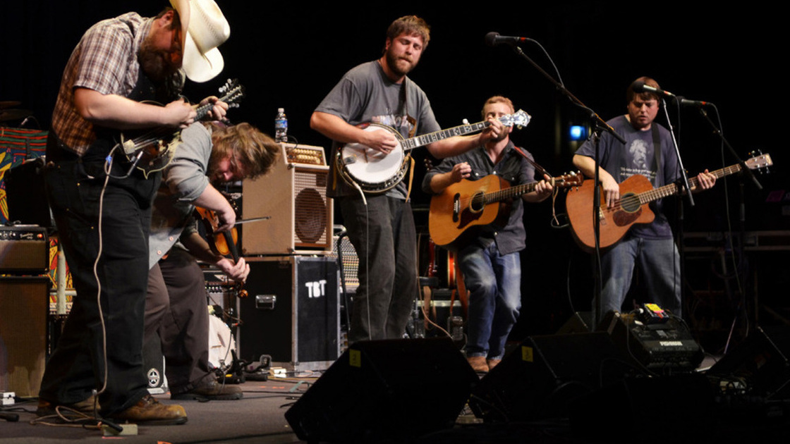 Duluth string band Trampled By Turtles perform on Mountain Stage.