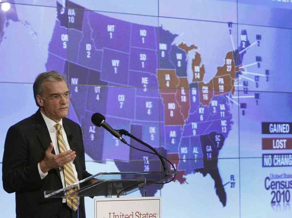 Census Director Robert Groves, Dec. 21, 2010.