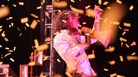 Wayne Coyne of The Flaming Lips performing live at Bonnaroo in Manchester, Tenn. Wayne Coyne of The Flaming Lips performing live at Bonnaroo in Manchester, Tenn.