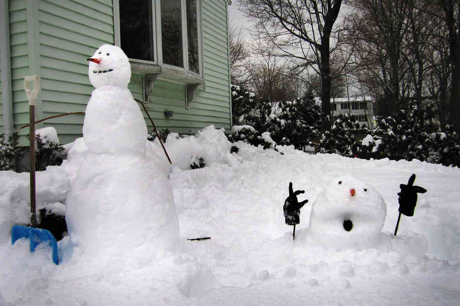 Another Calvin and Hobbes scene brought to life. 