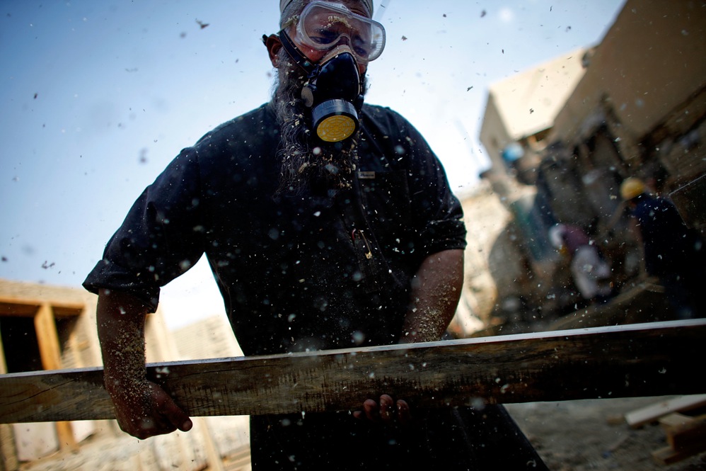 Alongside the historic buildings under conservation, Turquoise Mountain is constructing a number of new buildings, combining traditional Afghan building techniques with modern ones.