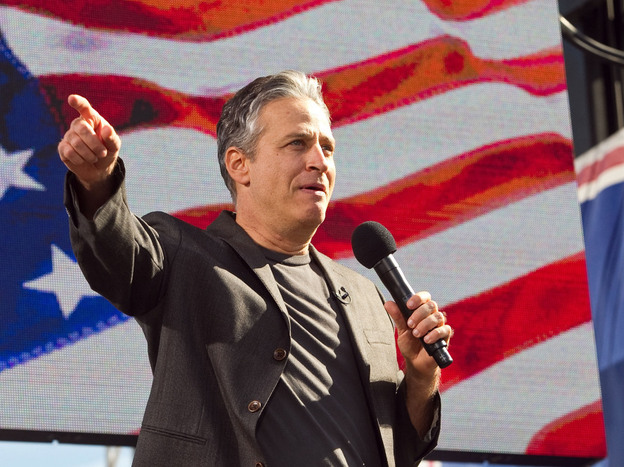 During his Rally To Restore Sanity in October, comedian Jon Stewart told the crowd on the National Mall, "The press can hold its magnifying glass up to our problems." Or, he added, "they can use that magnifying glass to light ants on fire."