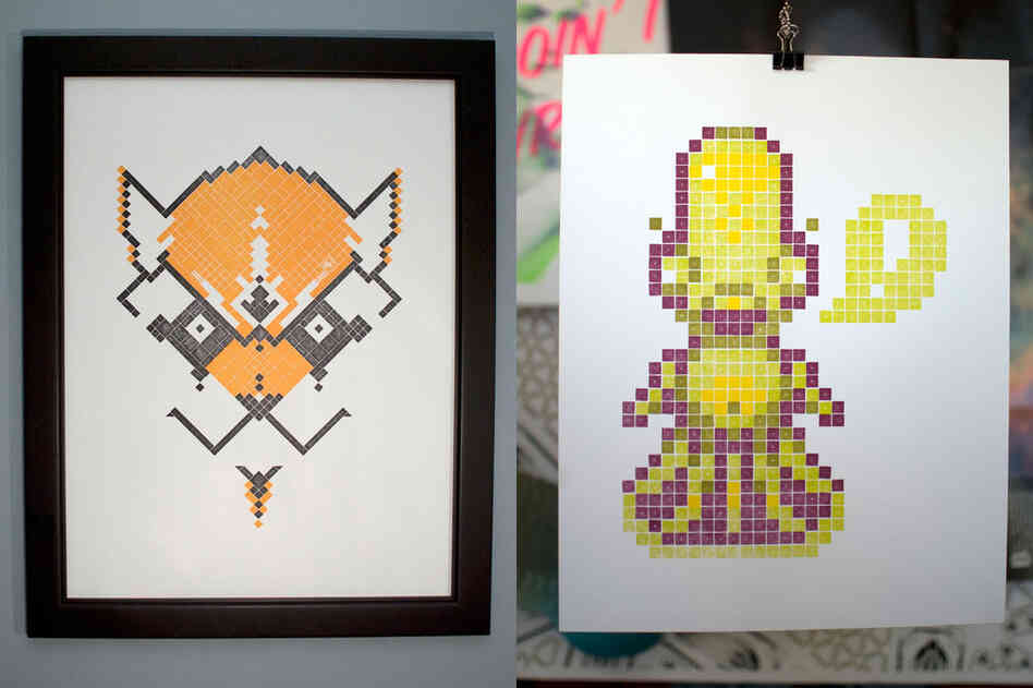 "The Fox" and "Squaktopus".