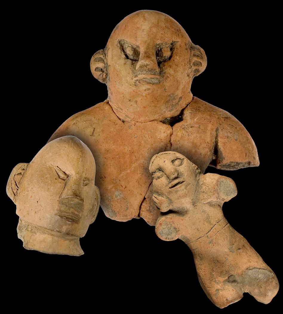 Hopewell Clay Figurines