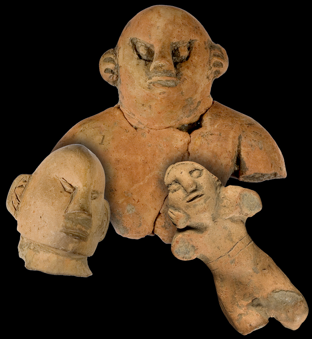 Hopewell Clay Figurines