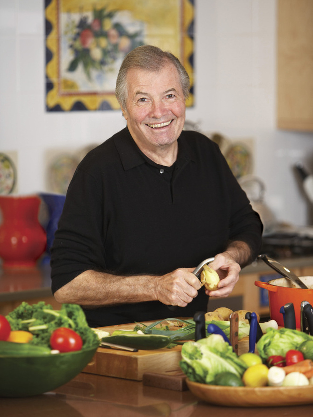 At 75, French chef Jacques Pepin has spent the greater part of his life in a kitchen savoring food.