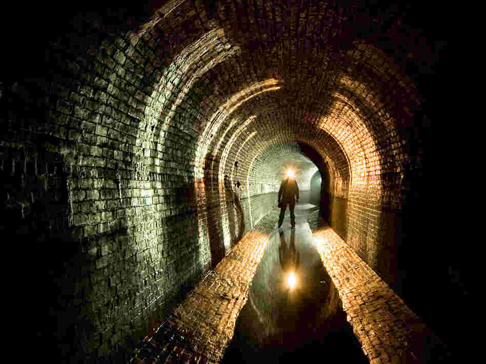 Duncan took this self-portrait in New York City's Croton Aqueduct in 2006. Duncan took this self-portrait in New York City's Croton Aqueduct in 2006.