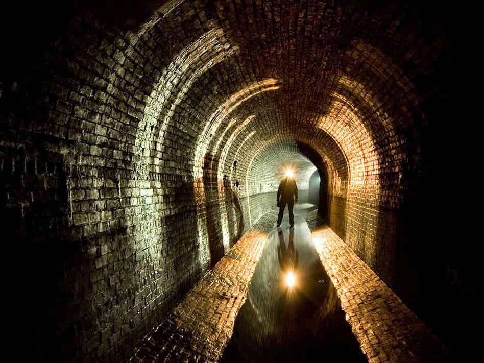 Duncan took this self-portrait in New York City's Croton Aqueduct in 2006. Duncan took this self-portrait in New York City's Croton Aqueduct in 2006.