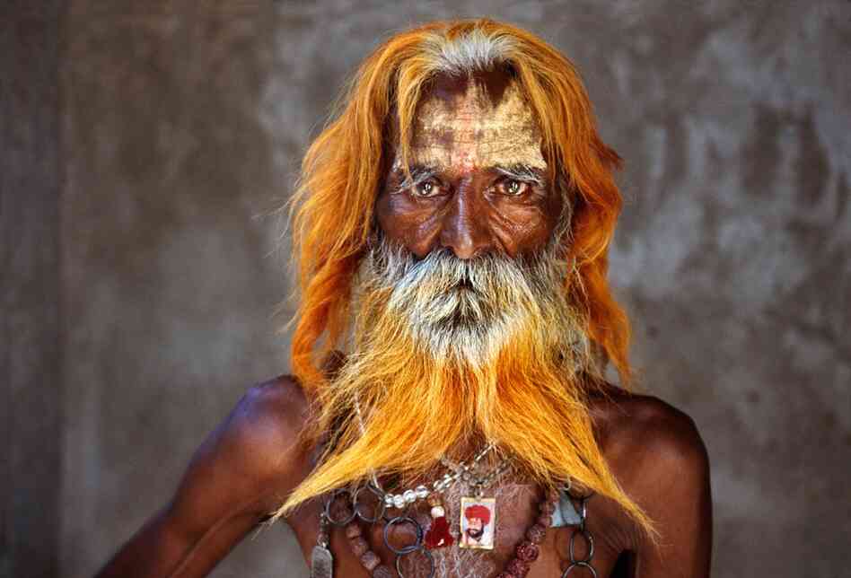 Rabari tribal elder, India