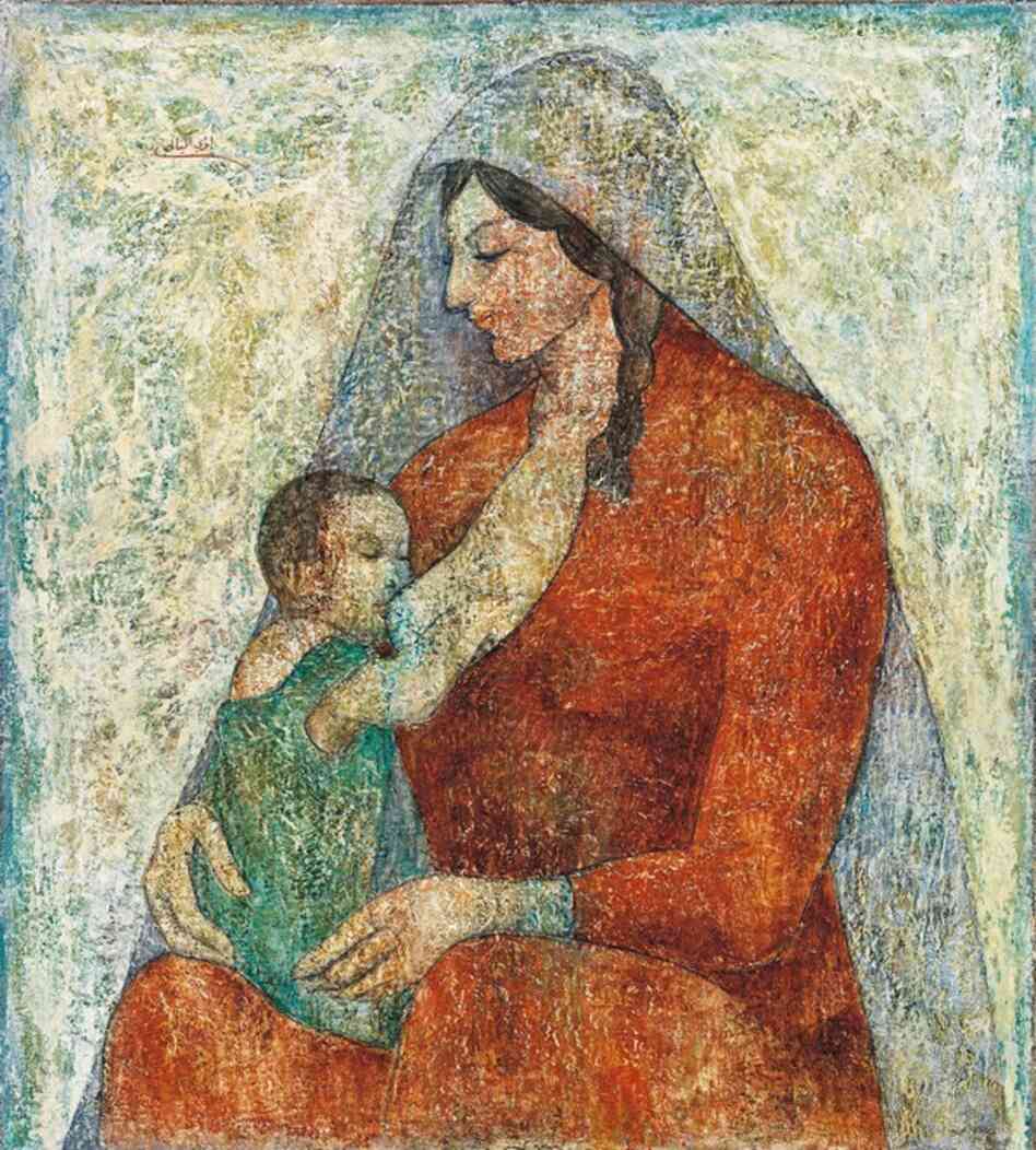 Louay Kayyali, The Mother, 1961