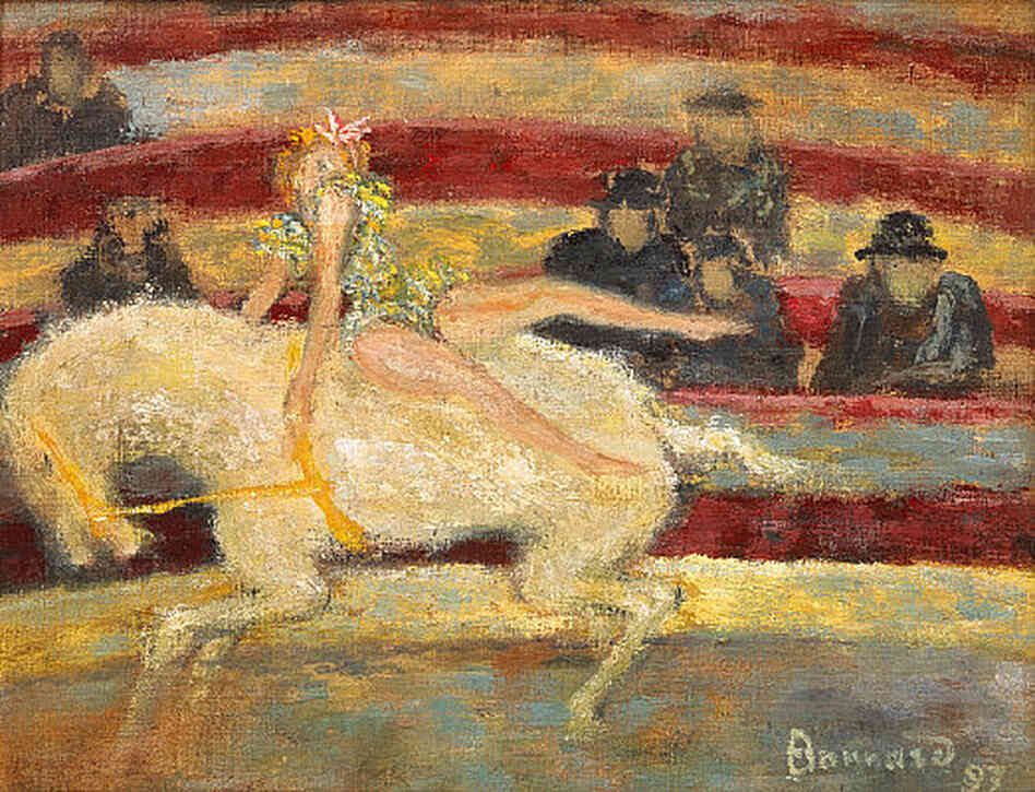 Pierre Bonnard's The Circus Rider