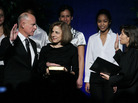 Jerry Brown (left) is sworn in as the 39th governor of California by California Chief Justice Tani CAntil-Sakauye (right) as Brown's wife, Anne Gust-Brown, looks on. Jerry Brown (left) is sworn in as the 39th governor of California by California Chief Justice Tani CAntil-Sakauye (right) as Brown's wife, Anne Gust-Brown, looks on.